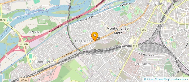 localisation de l'entreprise MONSIEUR MAXIME SIMON  MONTIGNY-LES-METZ