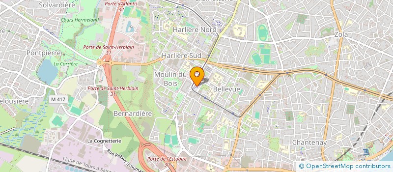 localisation de l'entreprise MONSIEUR MAXIME SIMON à NANTES