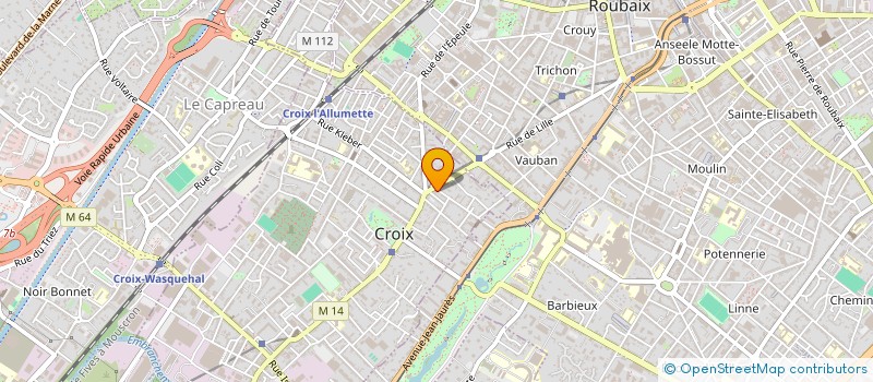 localisation de l'entreprise MONSIEUR MAXIME SION à CROIX
