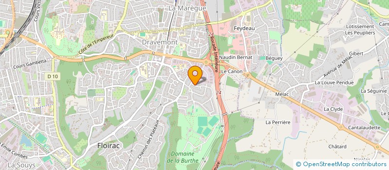 localisation de l'entreprise MONSIEUR MAXIME SOARES FIGUEIREDO  FLOIRAC