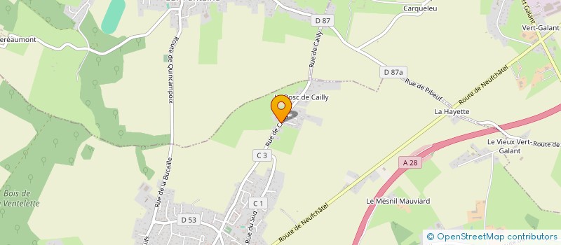 localisation de l'entreprise MONSIEUR MAXIME SOUALI à QUINCAMPOIX