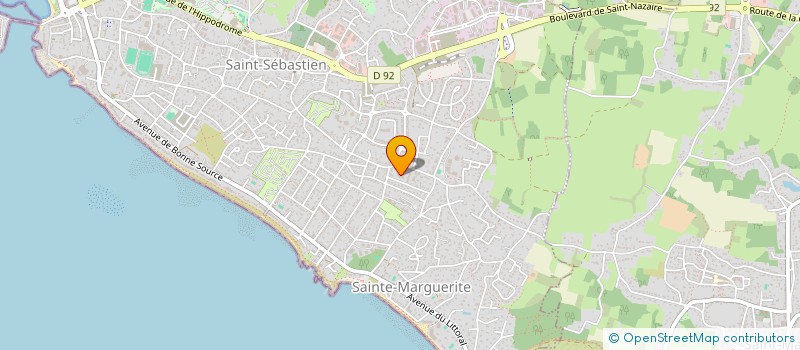 localisation de l'entreprise MONSIEUR MAXIME SOULARD à PORNICHET