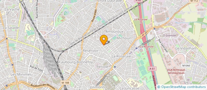 localisation de l'entreprise MONSIEUR MAXIME SOUNILLAC à TOULOUSE