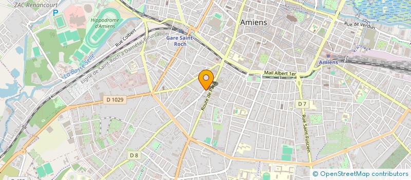 localisation de l'entreprise MONSIEUR MAXIME SOURD  AMIENS