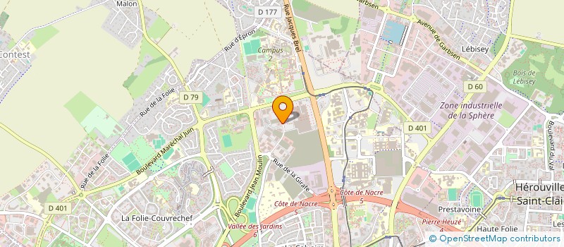 localisation de l'entreprise MONSIEUR MAXIME SOURIS à CAEN