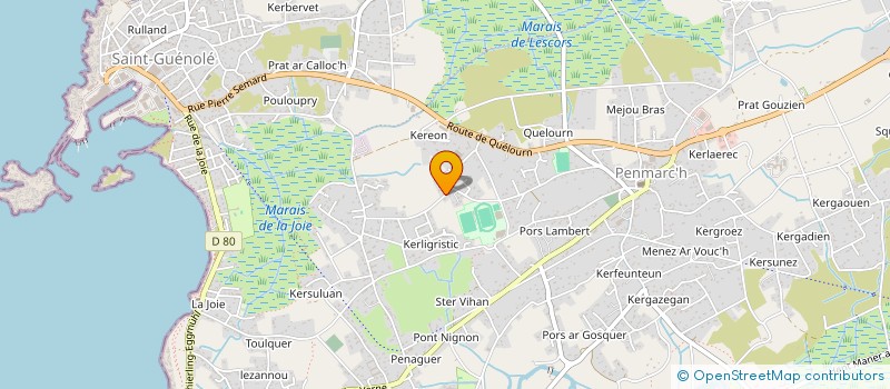 localisation de l'entreprise MONSIEUR MAXIME STANZEL à PENMARCH