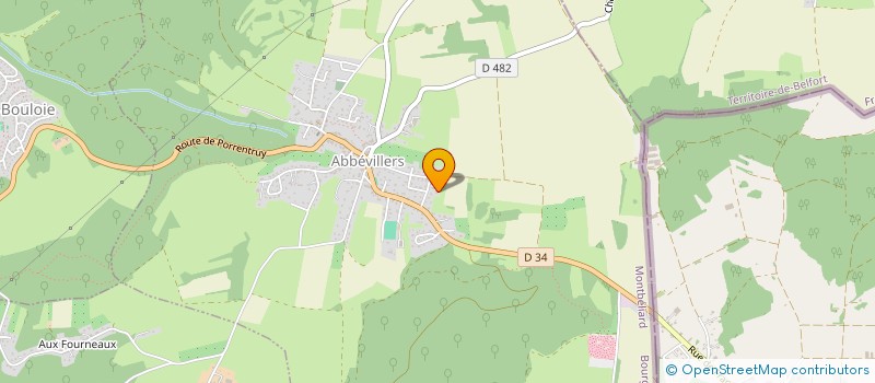 localisation de l'entreprise MONSIEUR MAXIME STEMPHELET à ABBEVILLERS