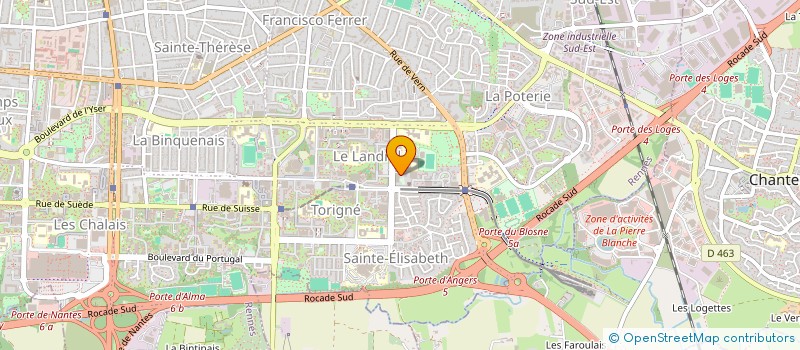 localisation de l'entreprise MONSIEUR MAXIME SUZEAU  RENNES