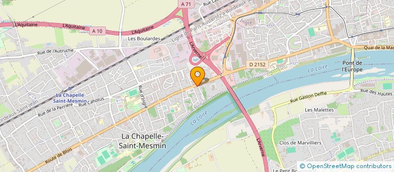 localisation de l'entreprise MONSIEUR MAXIME SWIDERSKI à LA CHAPELLE-SAINT-MESMIN