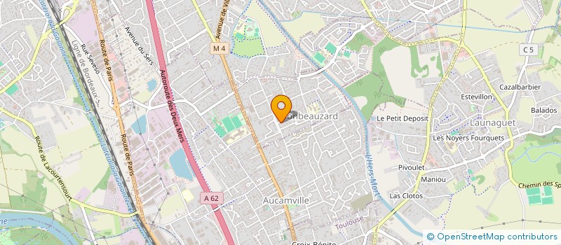 localisation de l'entreprise MONSIEUR MAXIME SYIDALZA  FONBEAUZARD