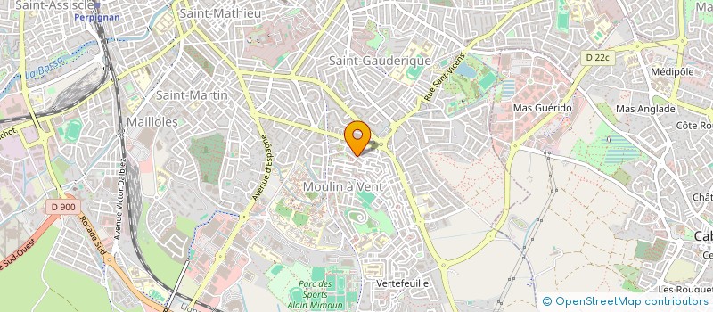 localisation de l'entreprise MONSIEUR MAXIME TAHIR  PERPIGNAN