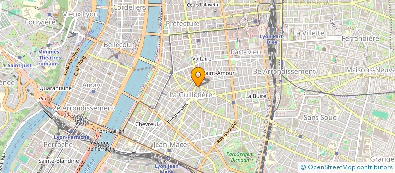 localisation de l'entreprise MONSIEUR MAXIME TAILLANTER  LYON