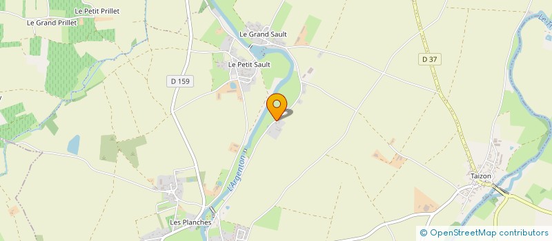 localisation de l'entreprise MONSIEUR MAXIME TAILLET  LORETZ-D'ARGENTON