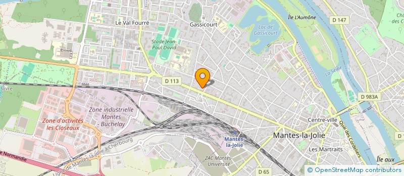 localisation de l'entreprise MONSIEUR MAXIME TALATALA DILA  MANTES-LA-JOLIE