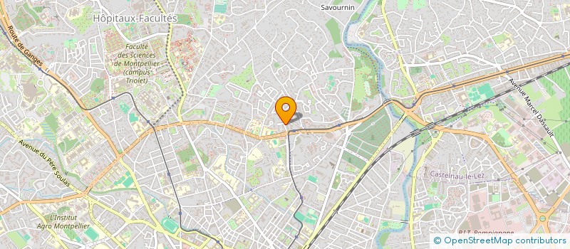 localisation de l'entreprise MONSIEUR MAXIME TANCREDE à MONTPELLIER