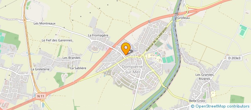 localisation de l'entreprise MONSIEUR MAXIME TANG-HUBERT à DOMPIERRE-SUR-MER