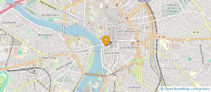 localisation de l'entreprise MONSIEUR MAXIME TATIN--CHENAY  TOULOUSE