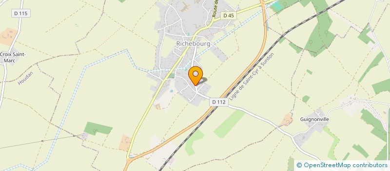 localisation de l'entreprise MONSIEUR MAXIME TAVERNIER  RICHEBOURG