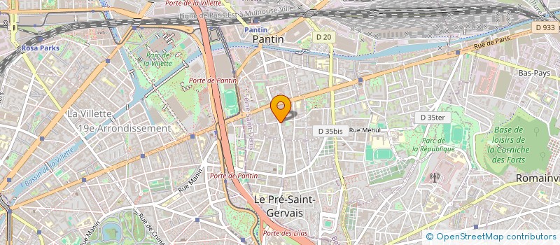 localisation de l'entreprise MONSIEUR MAXIME TAYBALY  AULNAY-SOUS-BOIS
