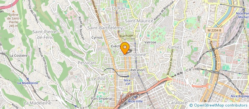 localisation de l'entreprise MONSIEUR MAXIME TELLIER à NICE