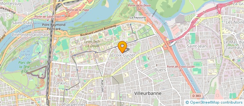 localisation de l'entreprise MONSIEUR MAXIME TEPPE à VILLEURBANNE