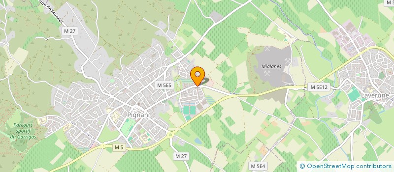 localisation de l'entreprise MONSIEUR MAXIME TERME à PIGNAN