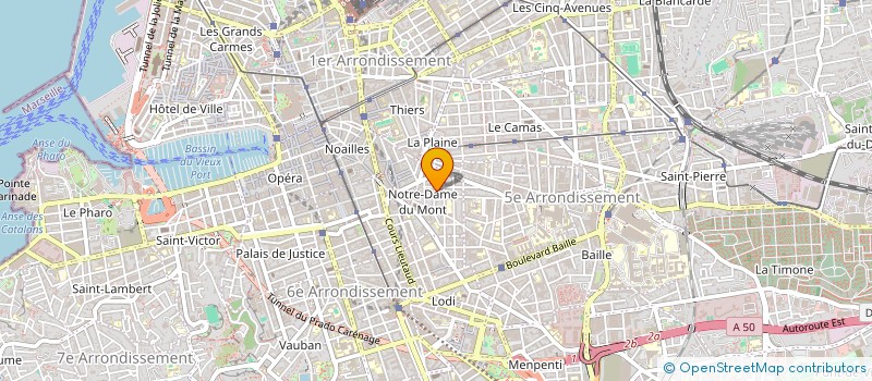 localisation de l'entreprise MONSIEUR MAXIME TERMEAU à MARSEILLE