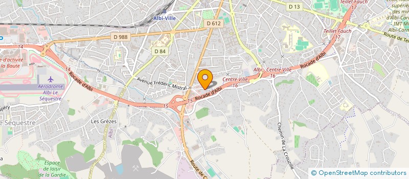 localisation de l'entreprise MONSIEUR MAXIME TESSIERES à ALBI