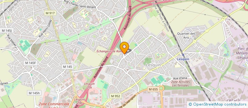 localisation de l'entreprise MONSIEUR MAXIME TETELIN à LESQUIN