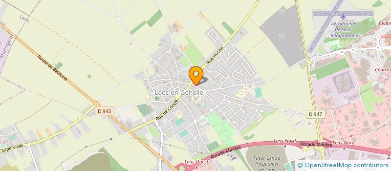 localisation de l'entreprise MONSIEUR MAXIME THERY  LENS