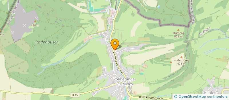 localisation de l'entreprise MONSIEUR MAXIME THIEL  VOLMERANGE-LES-MINES