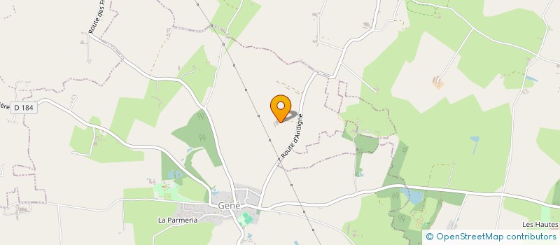 localisation de l'entreprise MONSIEUR MAXIME THIERRY  ERDRE-EN-ANJOU