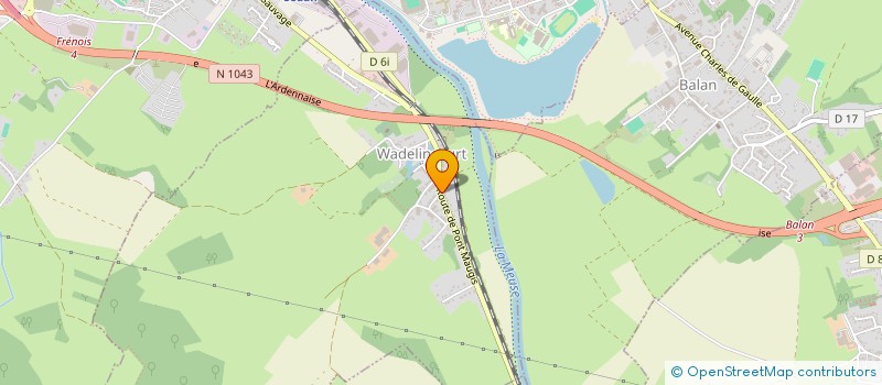 localisation de l'entreprise MONSIEUR MAXIME THIERY  WADELINCOURT