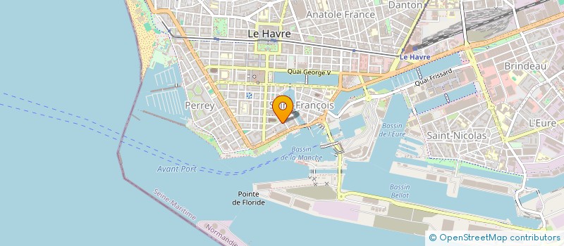 localisation de l'entreprise MONSIEUR MAXIME THOMAS  LE HAVRE