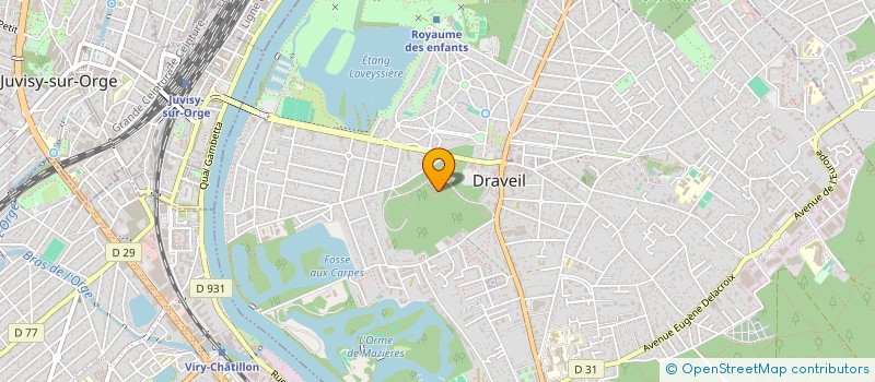 localisation de l'entreprise MONSIEUR MAXIME THOMAS à DRAVEIL