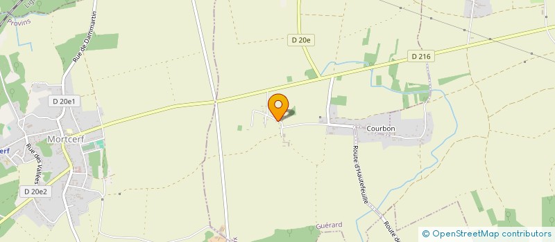 localisation de l'entreprise MONSIEUR MAXIME THOMAS  GUERARD