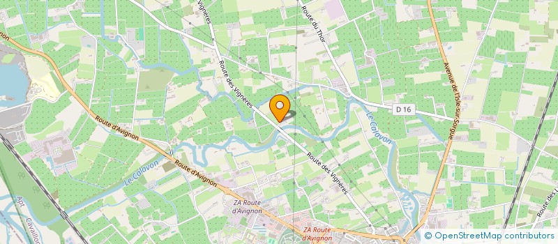 localisation de l'entreprise MONSIEUR MAXIME THOMASSIN  CAVAILLON