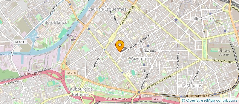 localisation de l'entreprise MONSIEUR MAXIME THUILLIER à LILLE