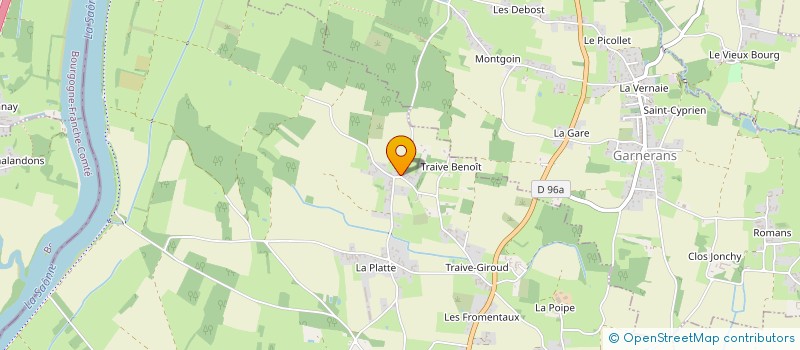 localisation de l'entreprise MONSIEUR MAXIME TILLOI à SAINT-DIDIER-SUR-CHALARONNE