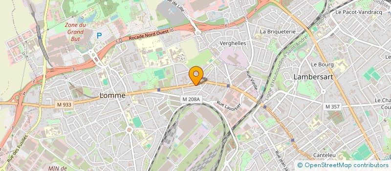 localisation de l'entreprise MONSIEUR MAXIME TISON à LILLE