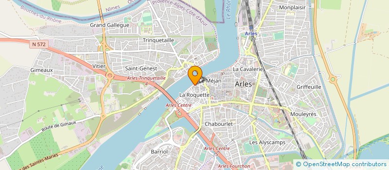 localisation de l'entreprise MONSIEUR MAXIME TODESCO  ARLES