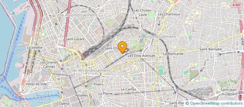 localisation de l'entreprise MONSIEUR MAXIME TOMBROFF à MARSEILLE