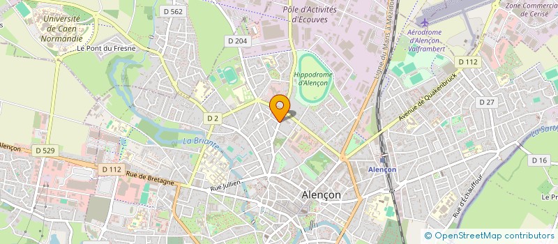 localisation de l'entreprise MONSIEUR MAXIME TOURE à ALENCON