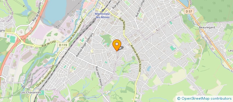 localisation de l'entreprise MONSIEUR MAXIME TRAMOY  MONTCEAU-LES-MINES