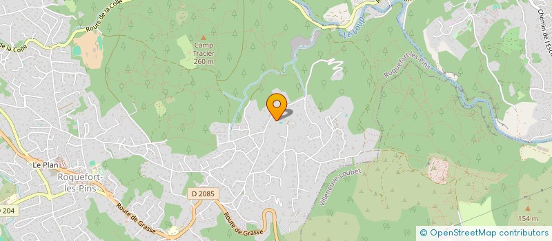 localisation de l'entreprise MONSIEUR MAXIME TRASTOUR  ROQUEFORT-LES-PINS