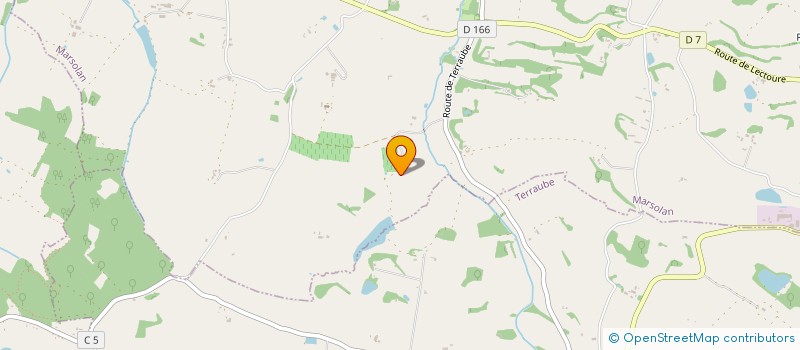 localisation de l'entreprise MONSIEUR MAXIME TREBOSC  MARSOLAN