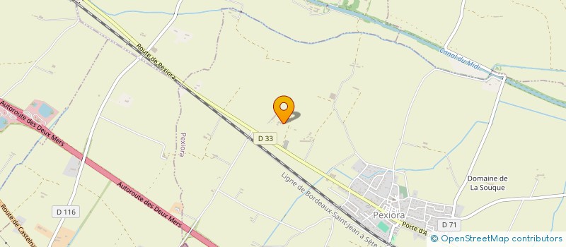 localisation de l'entreprise MONSIEUR MAXIME TREHOU  PEXIORA