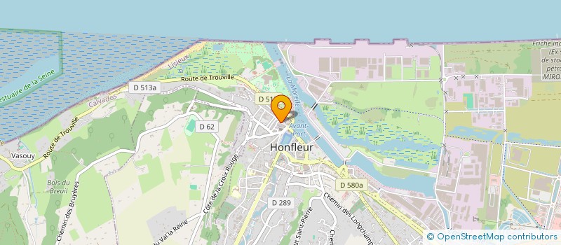 localisation de l'entreprise MONSIEUR MAXIME TREMBLOT à HONFLEUR