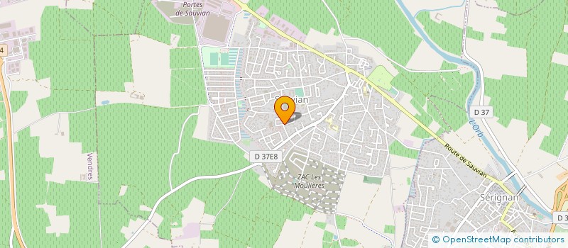 localisation de l'entreprise MONSIEUR MAXIME TRIAIRE à SAUVIAN