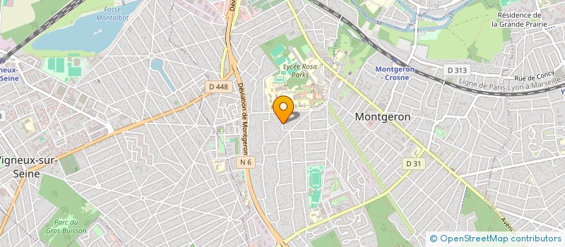 localisation de l'entreprise MONSIEUR MAXIME TRICHET à MONTGERON